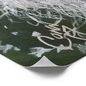  kerstman, priester Yule, kerst Poster (Hoek)