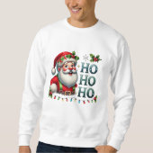 Kerstman print T-shirt (Voorkant)