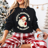  kerstman promoot me tot oma kerst trui