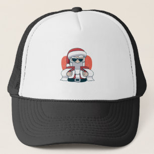 Kerstman Pun Trucker Pet