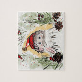 Kerstman Puzzel (Verticaal)