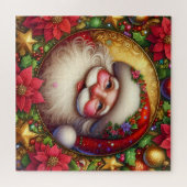 Kerstman Puzzel (Horizontaal)