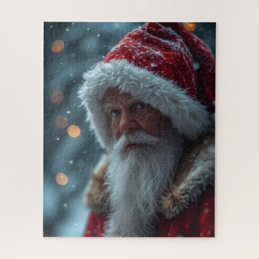 Kerstman Puzzel - Kerstvakantie Puzzel (Verticaal)
