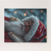 Kerstman Puzzel - Kerstvakantie Puzzel (Horizontaal)