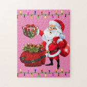 Kerstman — Puzzle Santa Legpuzzel (Verticaal)