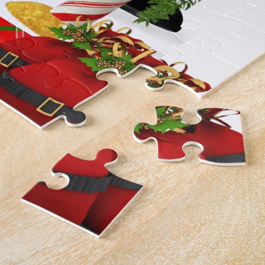 Kerstman — Puzzle Santa Legpuzzel (Zijkant)