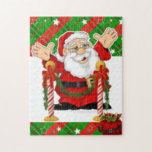Kerstman — Puzzle Santa Legpuzzel