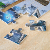 Kerstman Puzzle Snowman Legpuzzel (Zijkant)