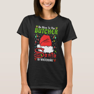 Kerstman-pyjama's zijn mooi voor de kerstman. t-shirt