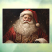 kerstman raamsticker (Vel 3)