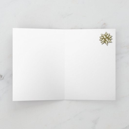 Kerstman Rat Kaart (Binnen)