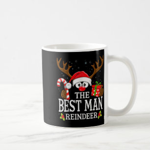 Kerstman rendier familie matchen koffiemok
