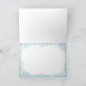 KERSTMAN & RENDIER FISHIN & TEKST DOOR SHARON FEESTDAGEN KAART (Binnen)