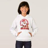Kerstman & Rendier Kids Sweatshirt (Voorkant volledig)