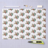 Kerstman rendier leuk Kerst vakantie Tissuepapier (Craft)