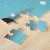 Kerstman & Rendier Puzzel (Zijkant)