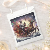 Kerstman/Rendier steampunk Kerstmis/winter Bedankzakje (Geknipt)