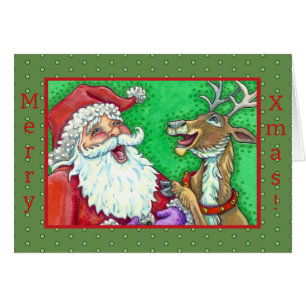KERSTMAN & RENDIEREN KLLOP KLLOP GESPIJEN Vers