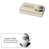 Kerstman retouradres Noordpool Rubberstempel (Gestempeld)
