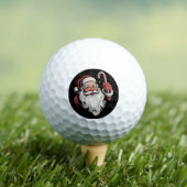 Kerstman Retro Gift Golfballen (Insitu Shirt)
