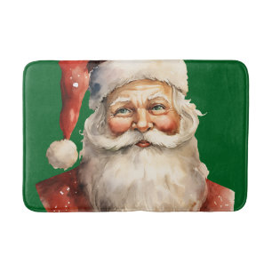 Kerstman Retro Kerstmis Badmat