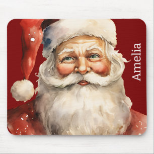 Kerstman Retro Kerstmis Muismat