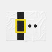 Kerstman riem Grappig Schattig Halloween Kerst Kle Fleece Deken (Voorkant (Horizontaal))