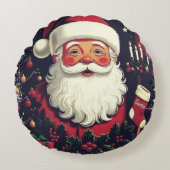 KERSTMAN ROND KUSSEN (Voorkant)