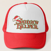 Kerstman, rood en groen pet (Voorkant)