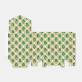 Kerstman Rood Groen Festief Bedankdoosjes (Uitgevouwen)