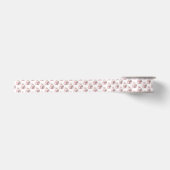 Kerstman Roze Kerstmis Satijnen Lint (Voorkant)