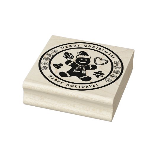 kerstman rubberstempel (Stempel)