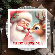 Kerstman Rudolph Kerstvakantie Kerstetentje 