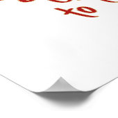  Kerstman: Santa komt naar de stad Poster (Hoek)