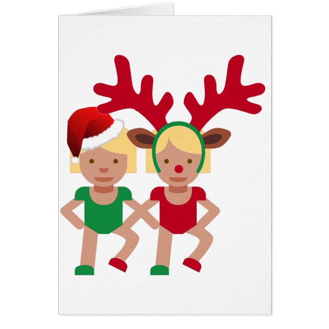 kerstman santa twint emoji (Voorkant)