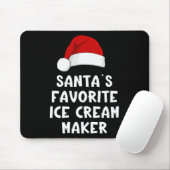 Kerstman Santa's Favoriete Ijsmachine Makers Grapp Muismat (Met muis)