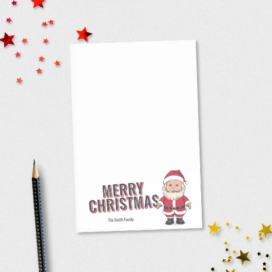 Kerstman - Santon-speelpop Kerstmis Post-it® Notes