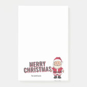 Kerstman - Santon-speelpop Kerstmis Post-it® Notes (Voorkant)