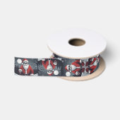 Kerstman Satijnen Lint (Spoel)