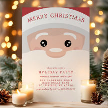 Kerstman Schattige Moderne Kerstvakantie Feest