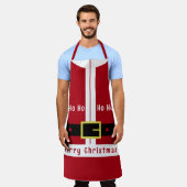 Kerstman Schort (Gedragen)