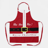 Kerstman Schort (Voorkant)