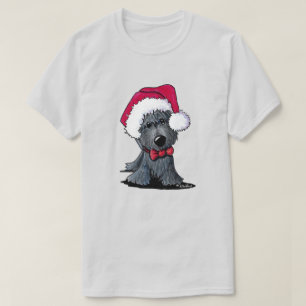 Kerstman Schotse Terrier T-shirt
