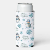Kerstman Seltzer Blikjeskoeler (Seltzer Voorkant)