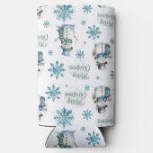 Kerstman Seltzer Blikjeskoeler (Achterkant)