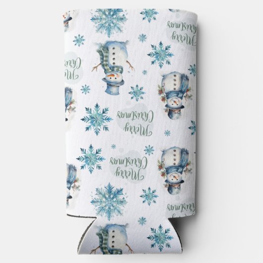 Kerstman Seltzer Blikjeskoeler (Achterkant)