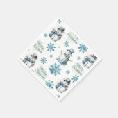 Kerstman Servet (Hoek)