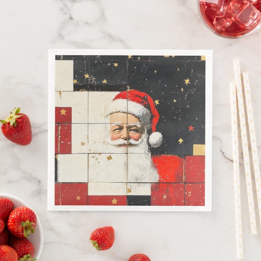  kerstman servet (Insitu)