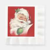 kerstman servetten (Voorkant)