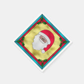 Kerstman Servetten (Hoek)